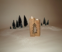 Candle holder for christmas