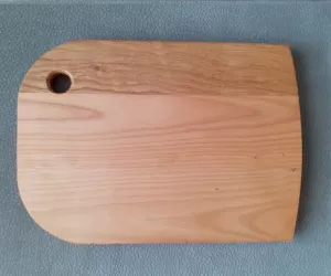 serving board from the set oak color 2