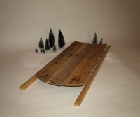 Deco wooden Sled  - Model Longboard