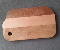 Cutting board oak color curve